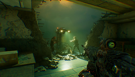 Rare extraction loot cache from Waste The Fallen